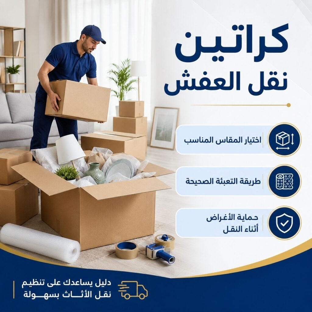كراتين نقل عفش
