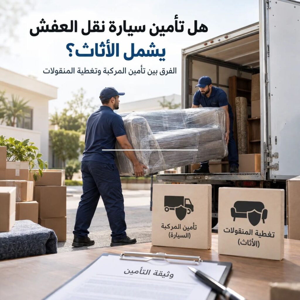 تأمين سيارة نقل العفش