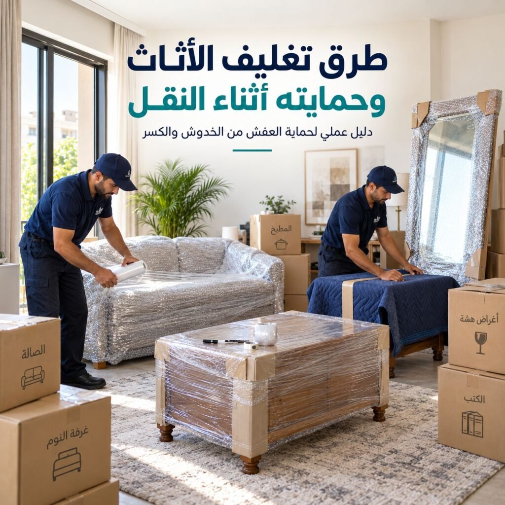 طرق تغليف الاثاث